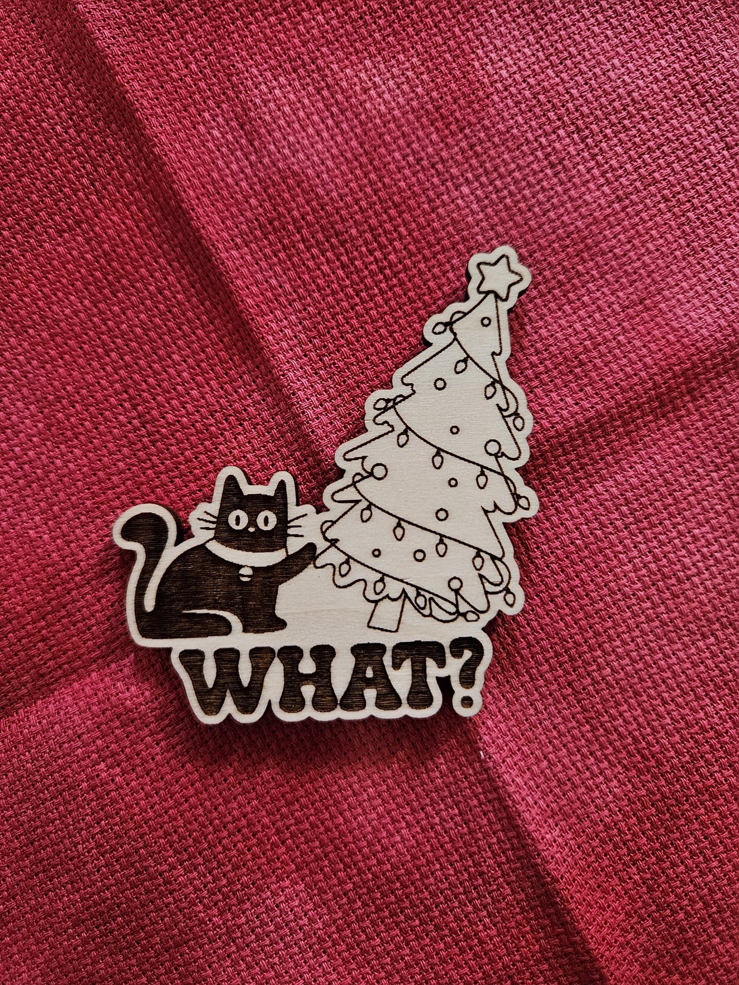 Naughty Cat Christmas Tree