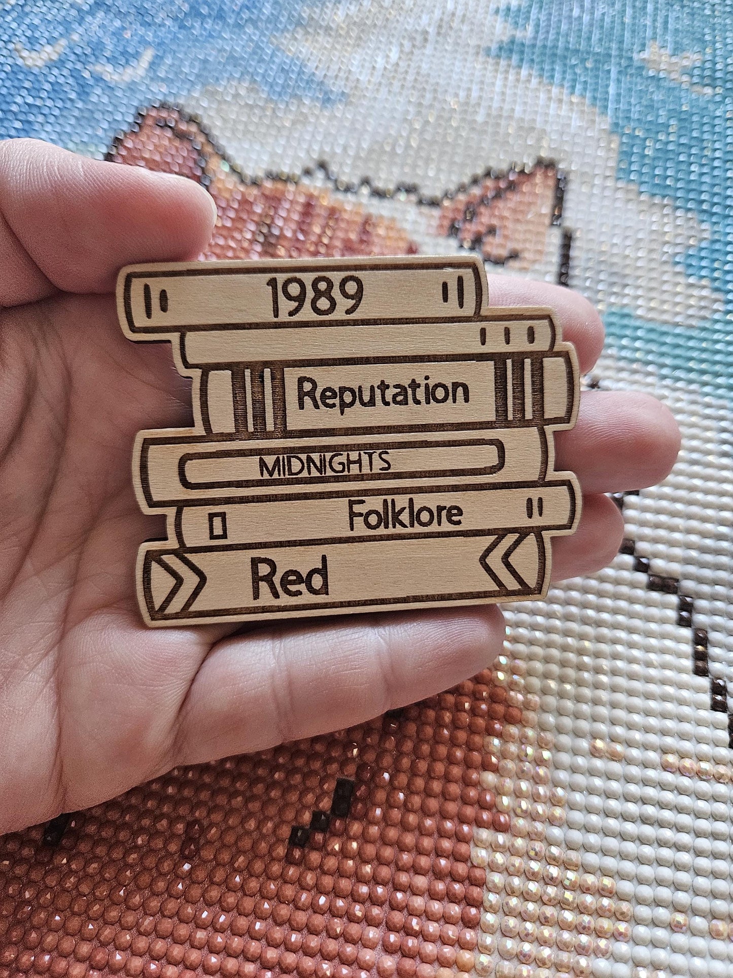 Taylor Swift Eras Tour Album Stack Cover Needle Minder