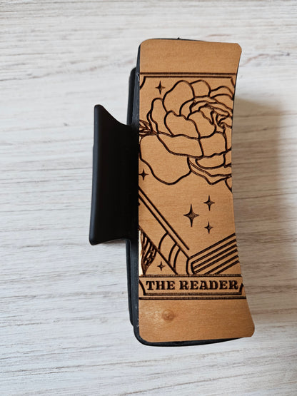 SECONDS The Reader Tarot 4.1" Hair Claw