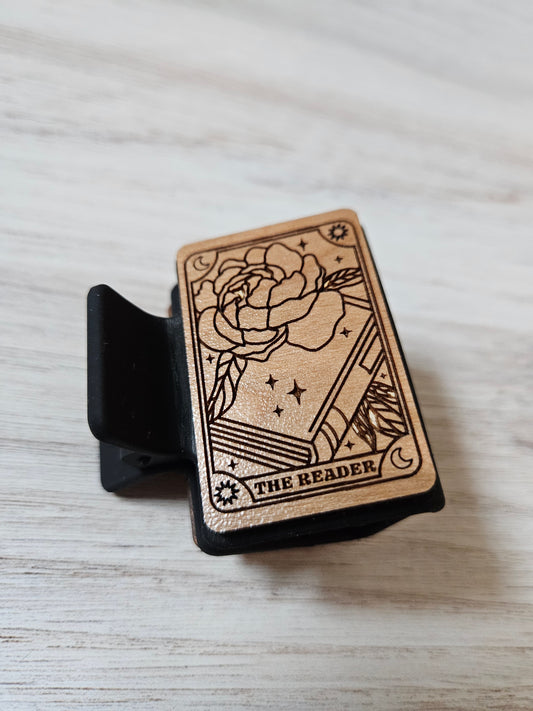 SECONDS The Reader Tarot Hair 2" Claw Clip