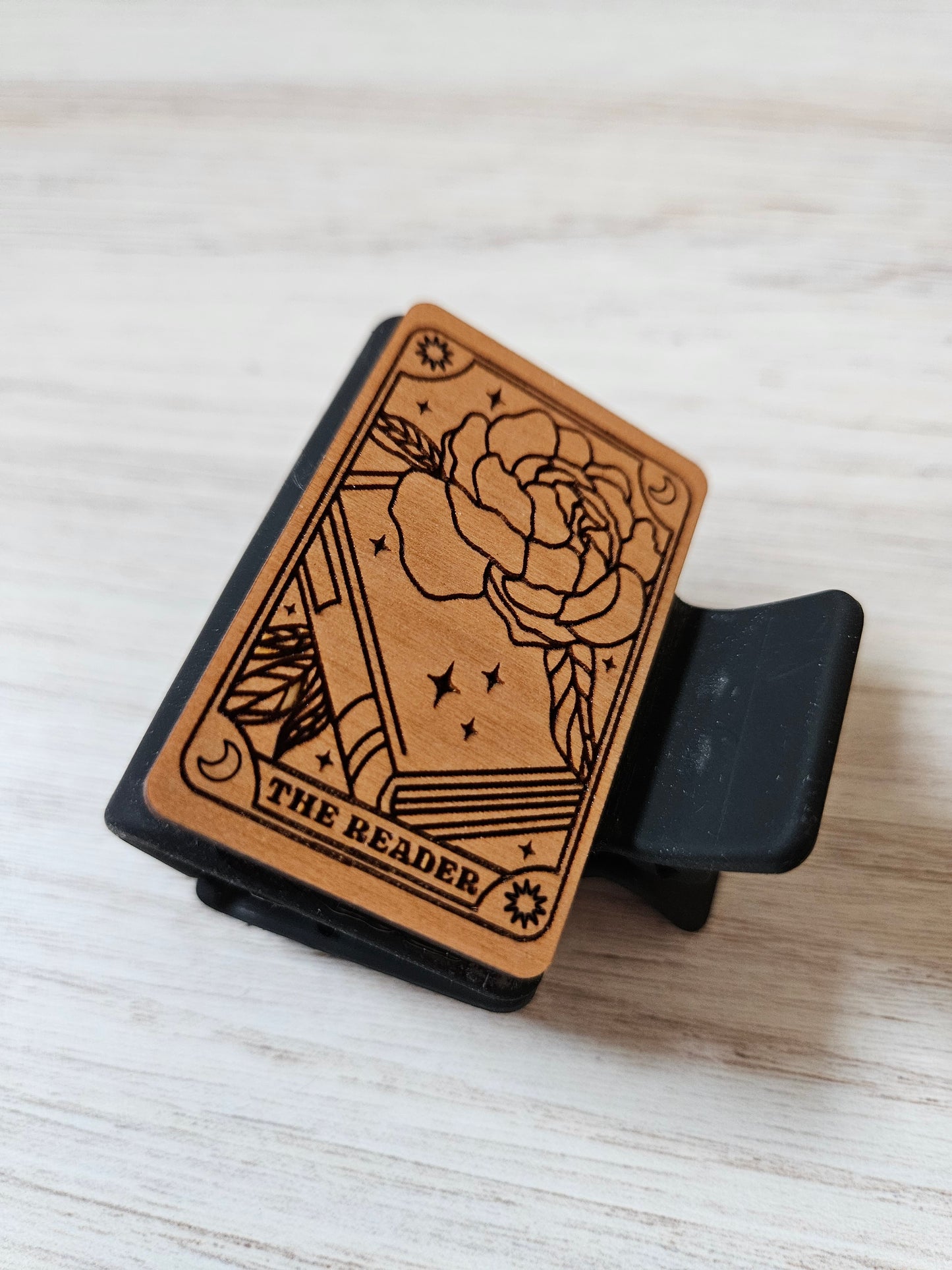 SECONDS The Reader Tarot Hair 2" Claw Clip