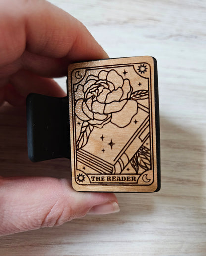 SECONDS The Reader Tarot Hair 2" Claw Clip