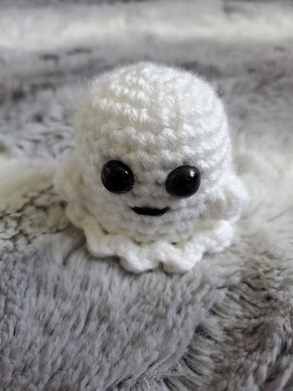 Plush Ghost Keychain