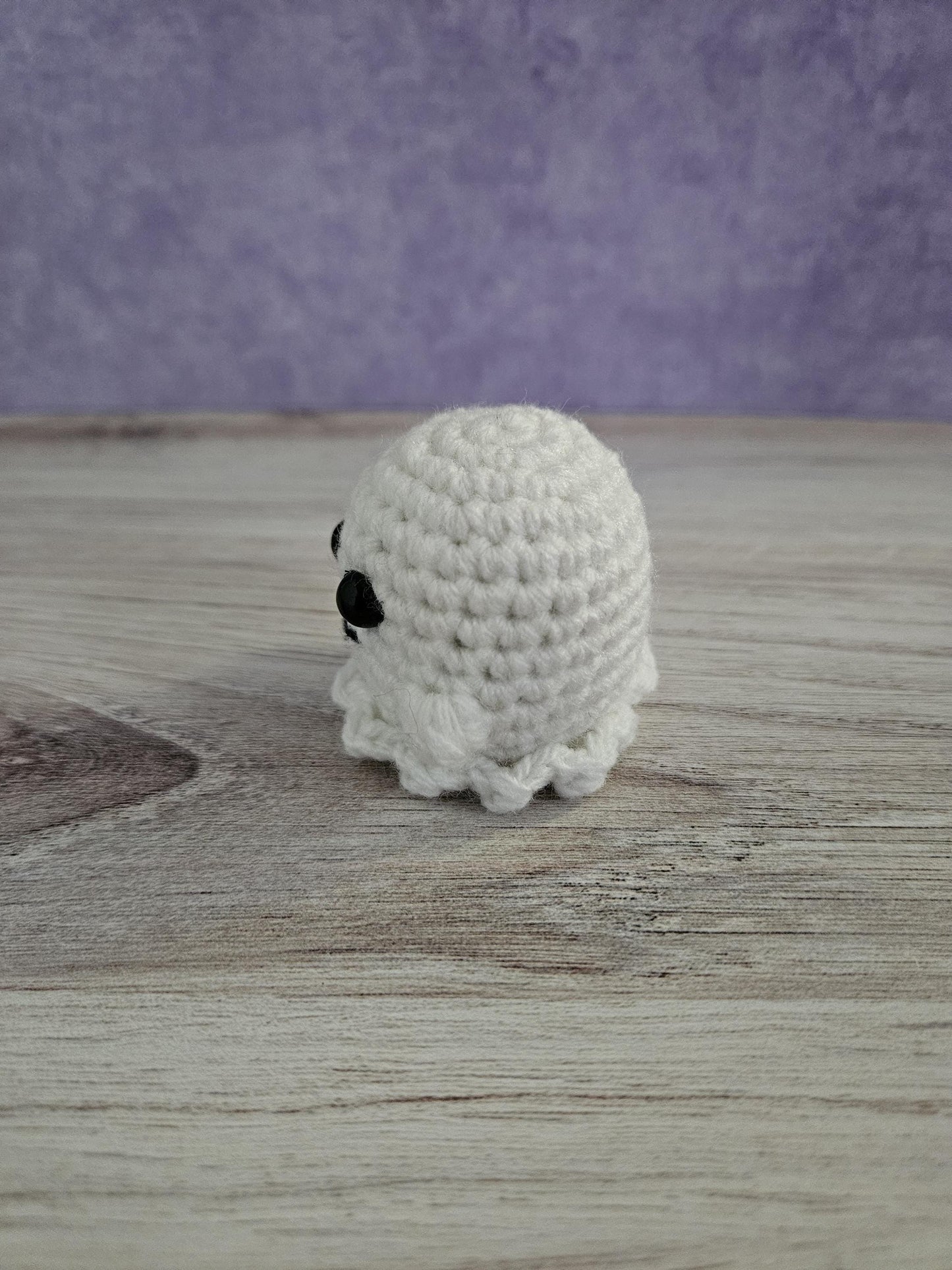 Plush Ghost Keychain