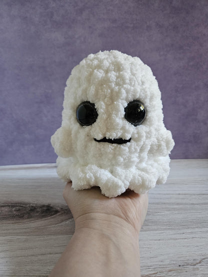 Extra Large Kawaii Amigurumi Ghost // Spooky Ghost Plushie