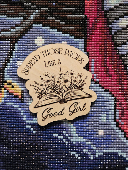 Spread Those Pages Like A Good Girl