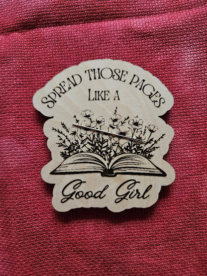 Spread Those Pages Like A Good Girl