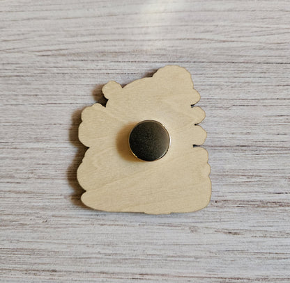 Cute Fall Ghost with Latte