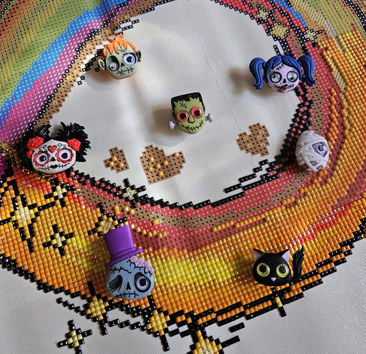 Spooky Halloween Heads