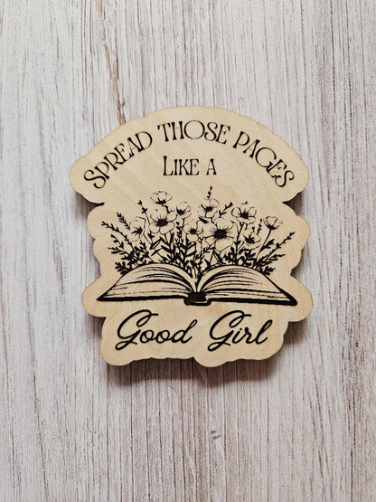 Spread Those Pages Like A Good Girl