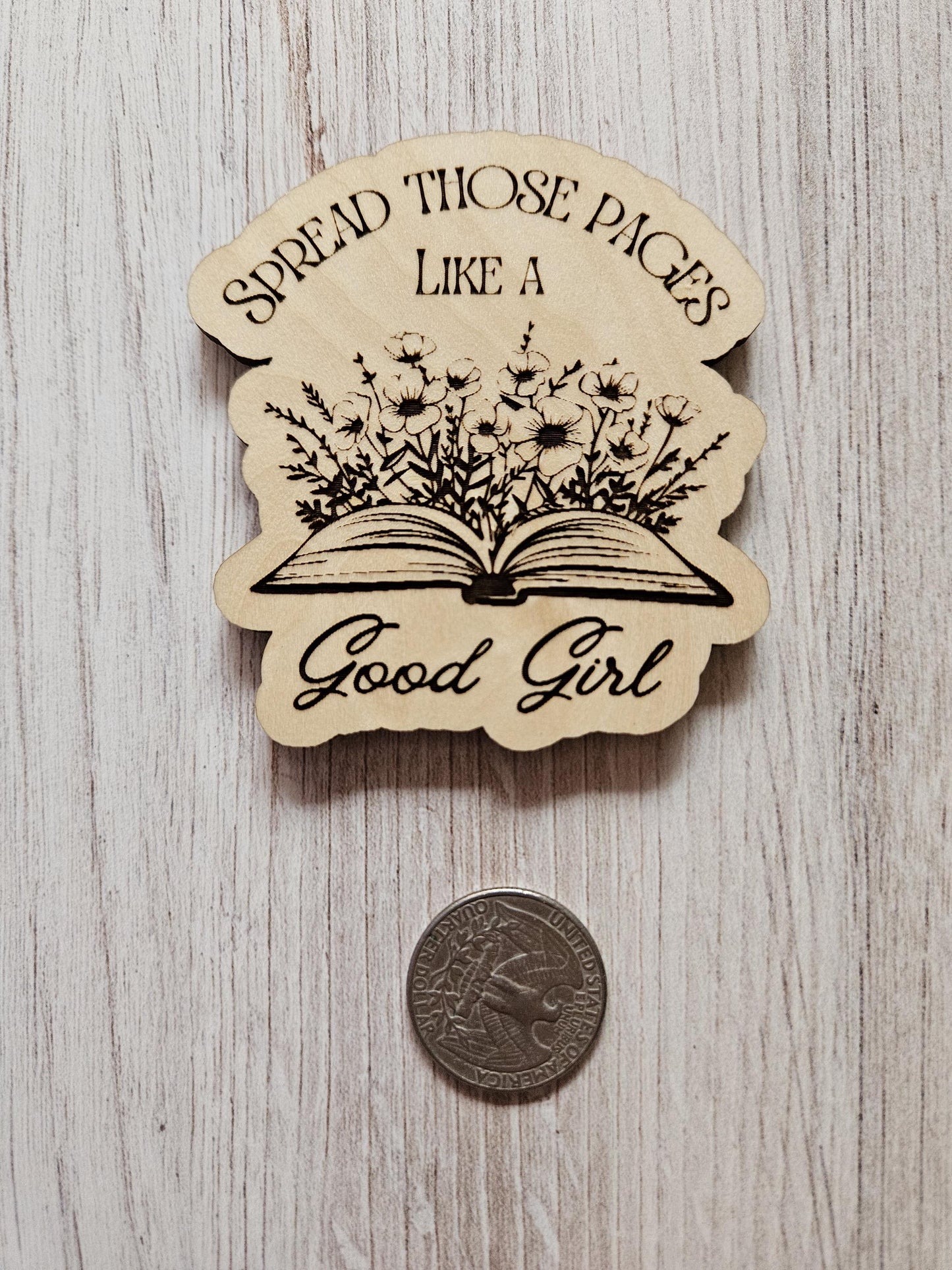 Spread Those Pages Like A Good Girl