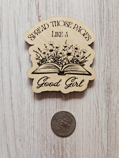 Spread Those Pages Like A Good Girl