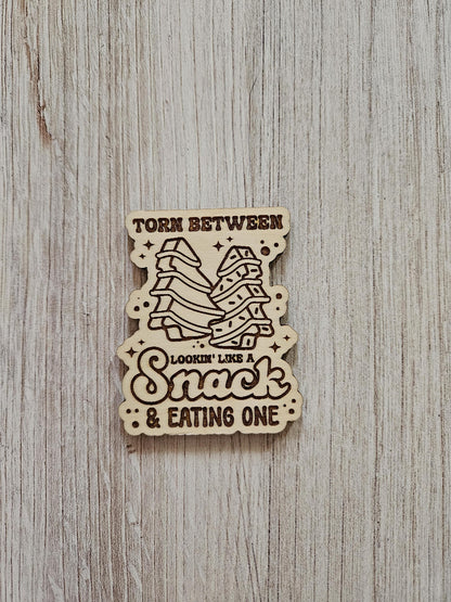 Christmas Tree Cake Snack