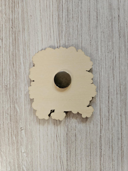 Cat Wrapped In Christmas Lights Needle Cover Minder