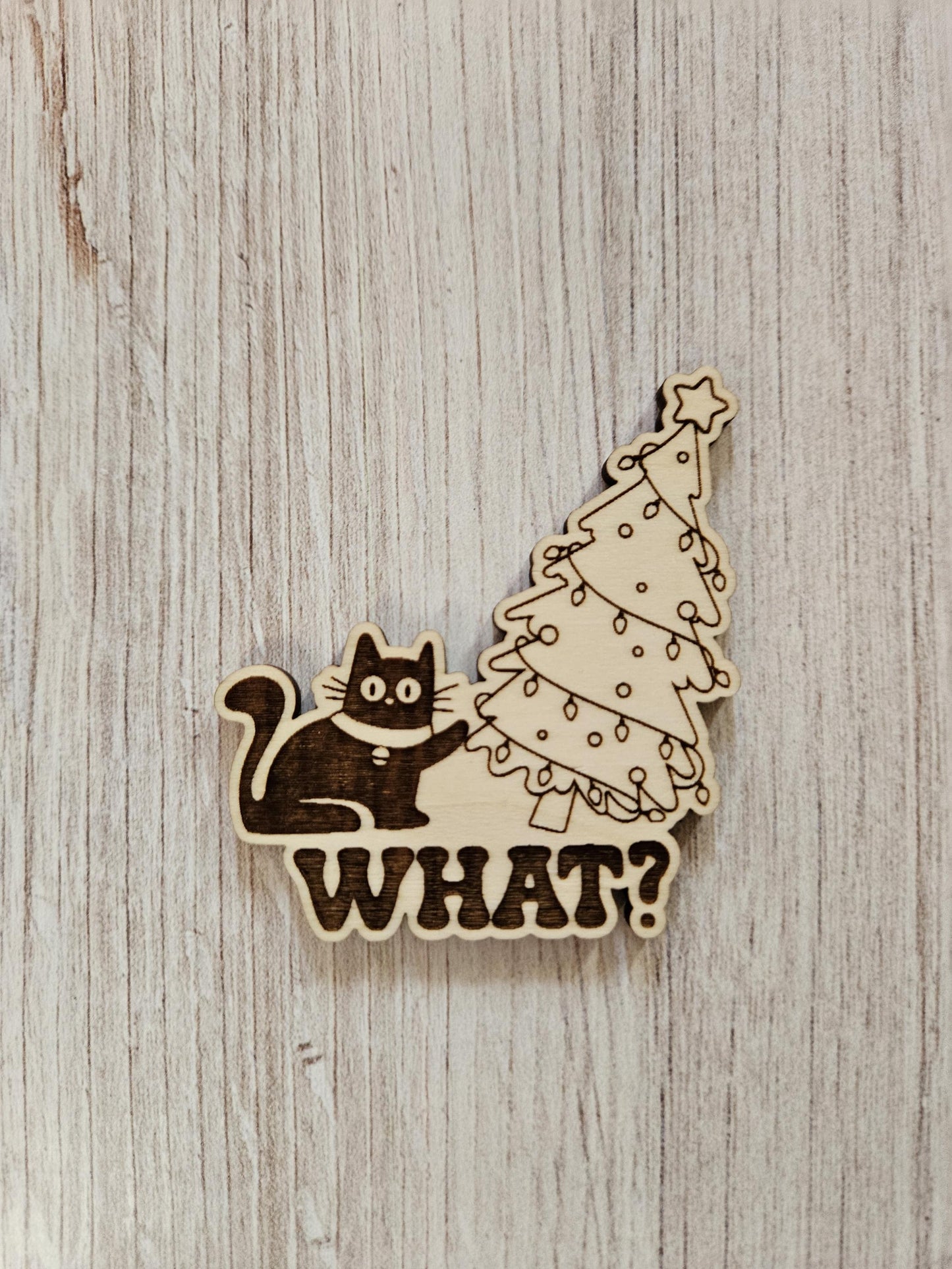 Naughty Cat Christmas Tree