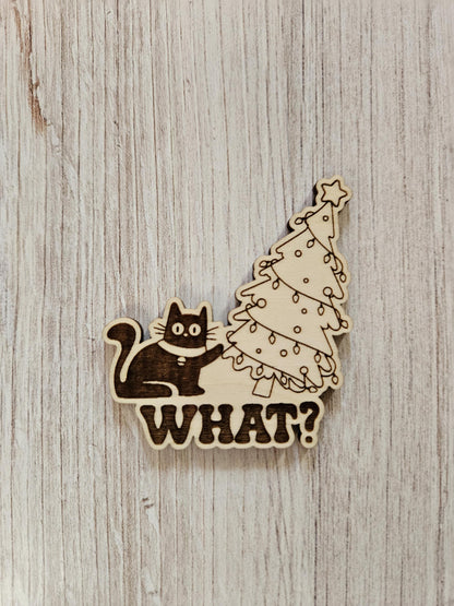 Naughty Cat Christmas Tree