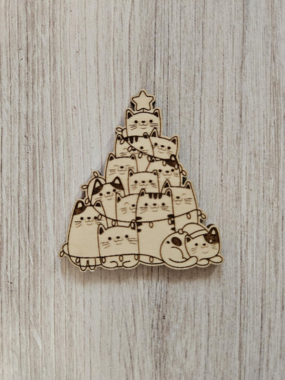 Kitty Christmas Tree Cover / Needle Minder