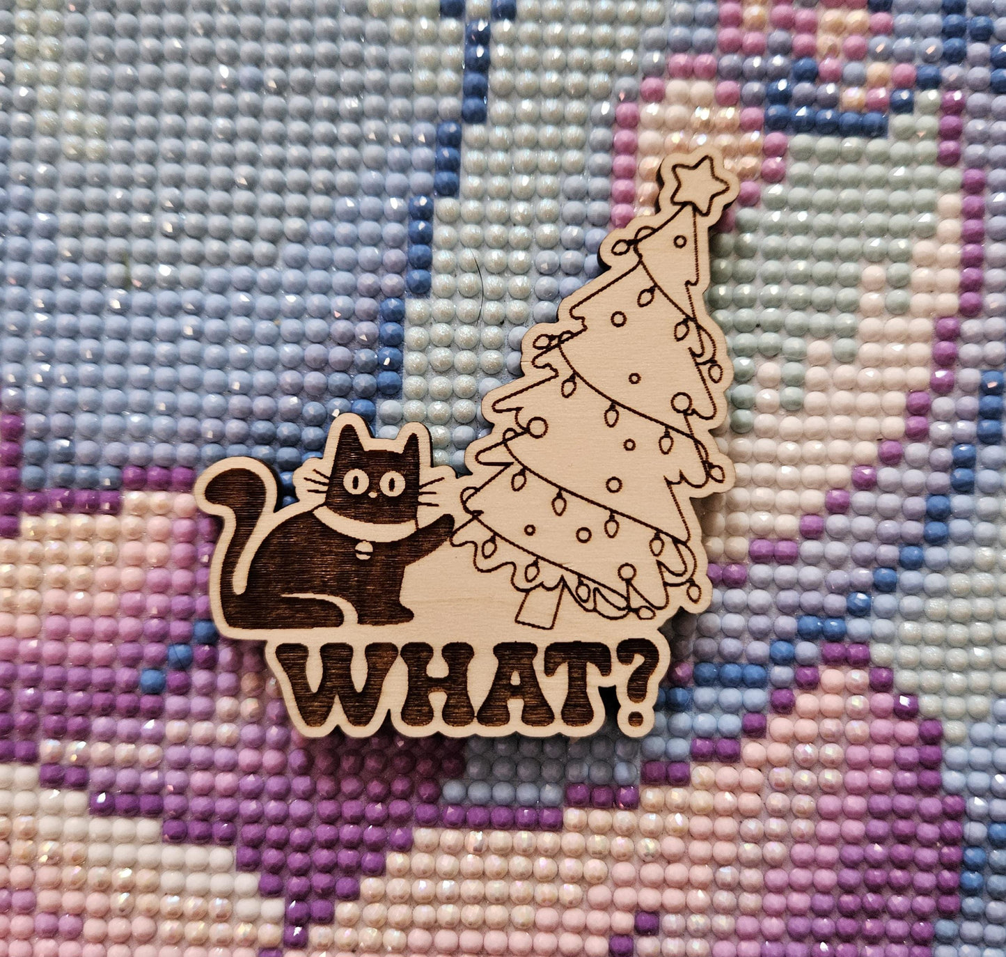 Naughty Cat Christmas Tree