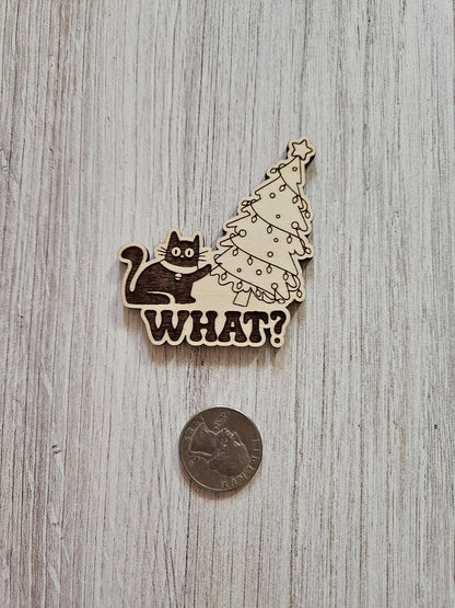 Naughty Cat Christmas Tree