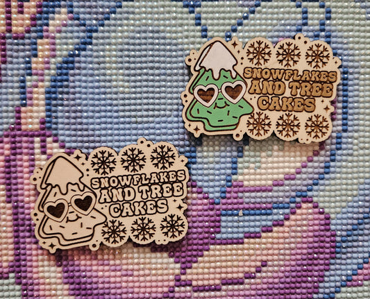 Snowflakes And Tree Cakes