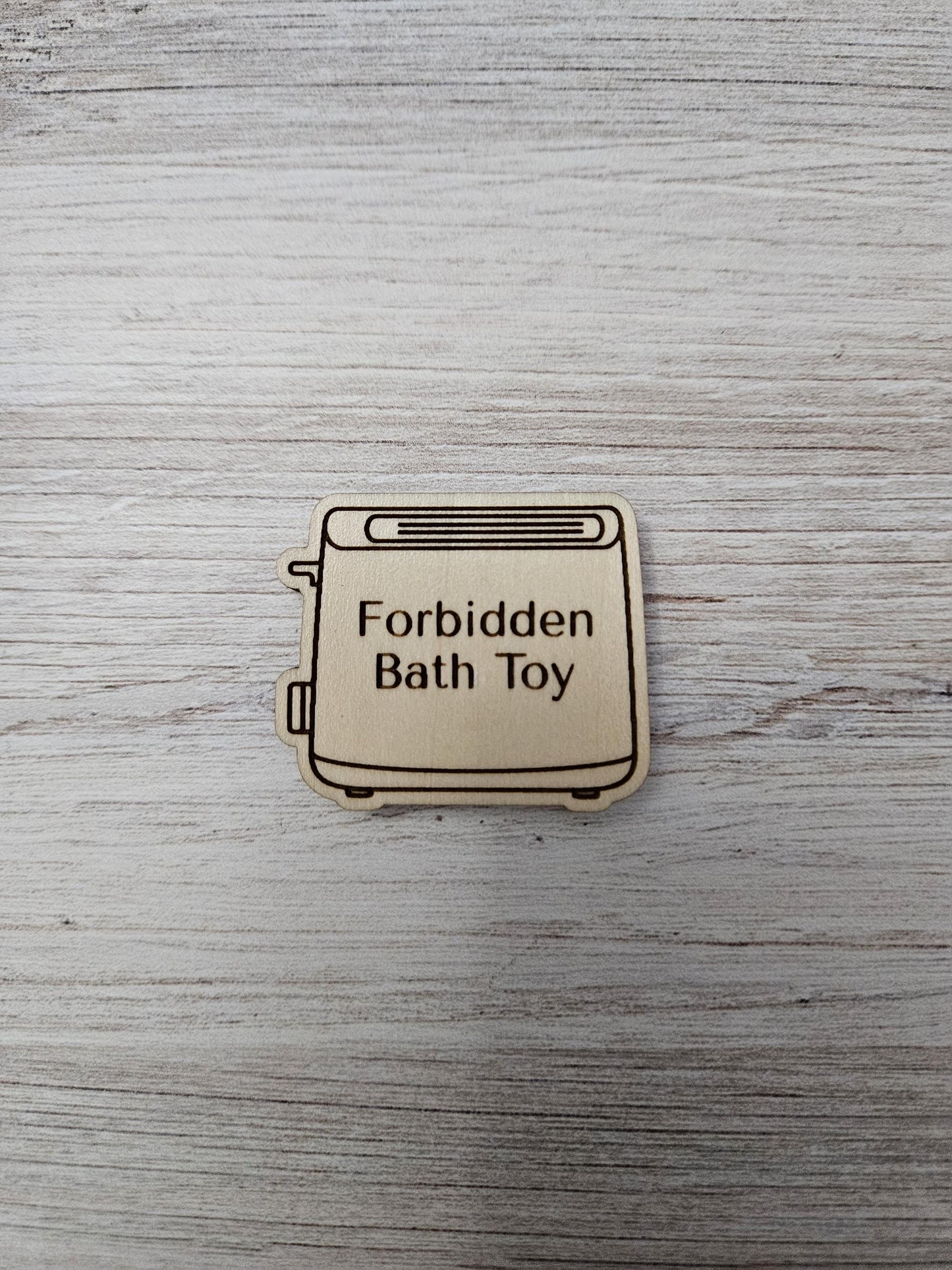 Forbidden Bath Toy Toaster