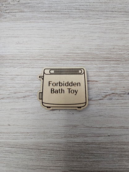 Forbidden Bath Toy Toaster