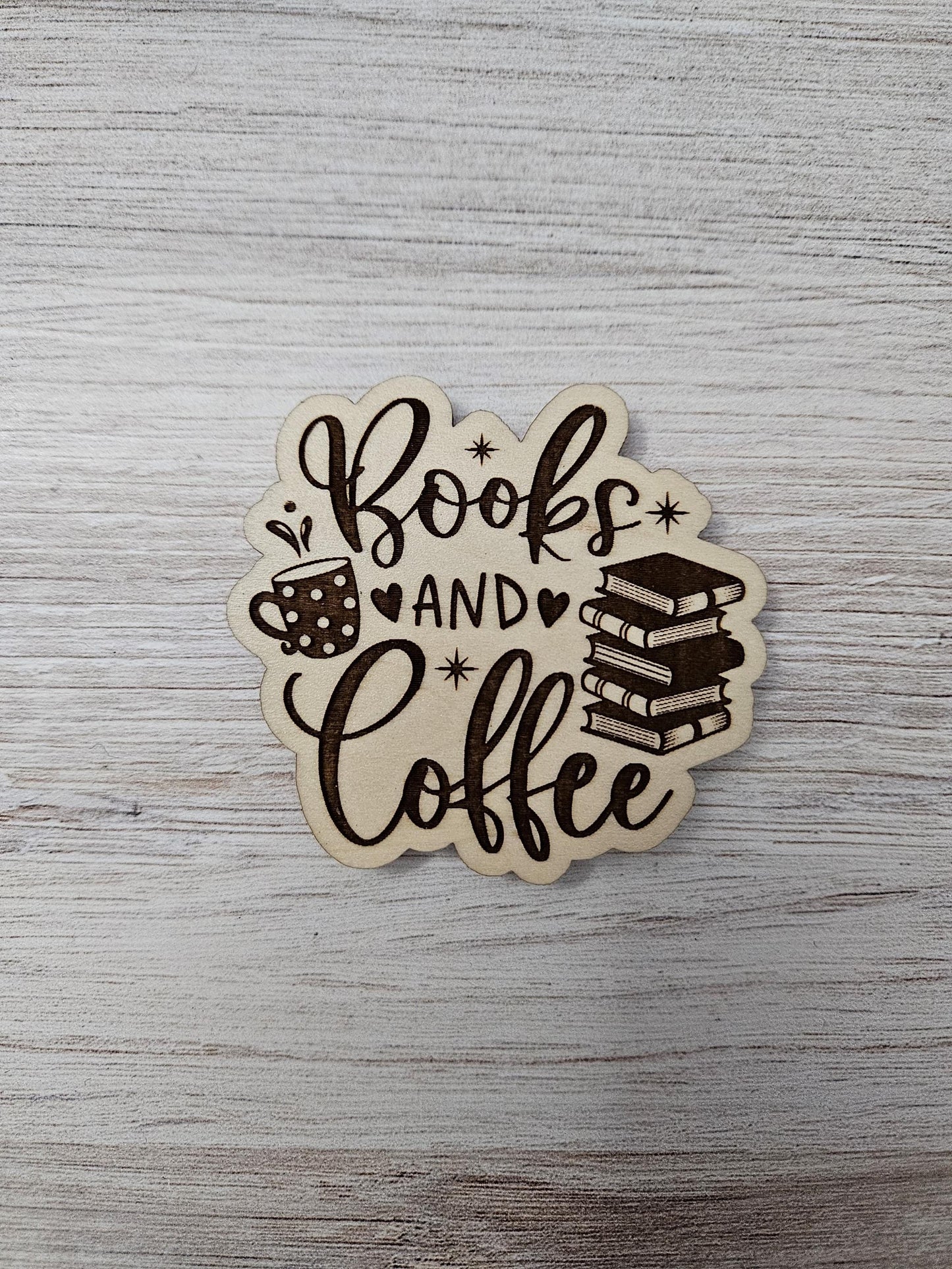Books and Coffee Needle / Cover Minder
