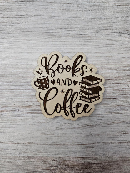 Books and Coffee Needle / Cover Minder