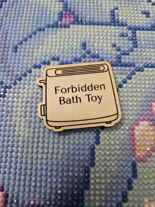 Forbidden Bath Toy Toaster