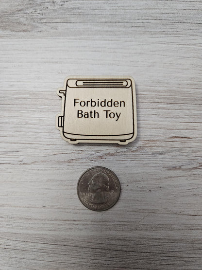 Forbidden Bath Toy Toaster