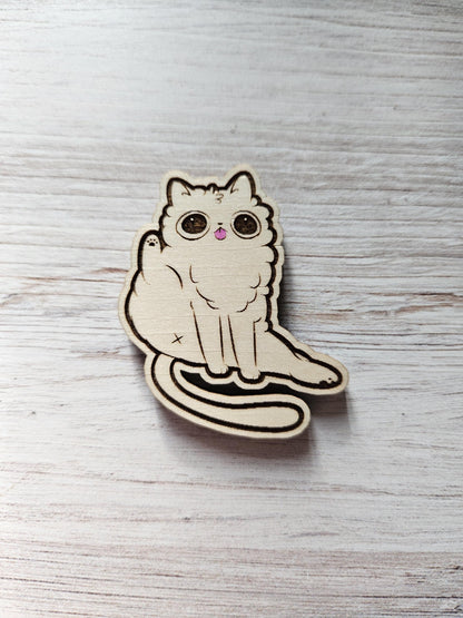 Cat Sticking Out Tongue Cover / Needle Minder