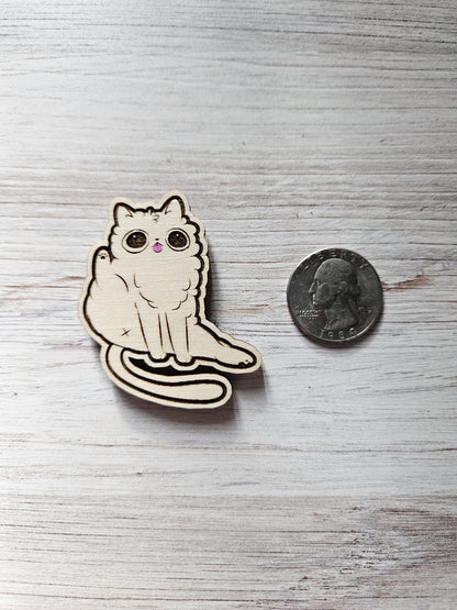 Cat Sticking Out Tongue Cover / Needle Minder