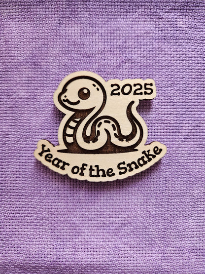 Year of the Snake 2025 Cover / Needle Minder