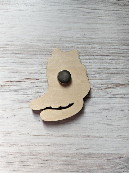 Cat Sticking Out Tongue Cover / Needle Minder