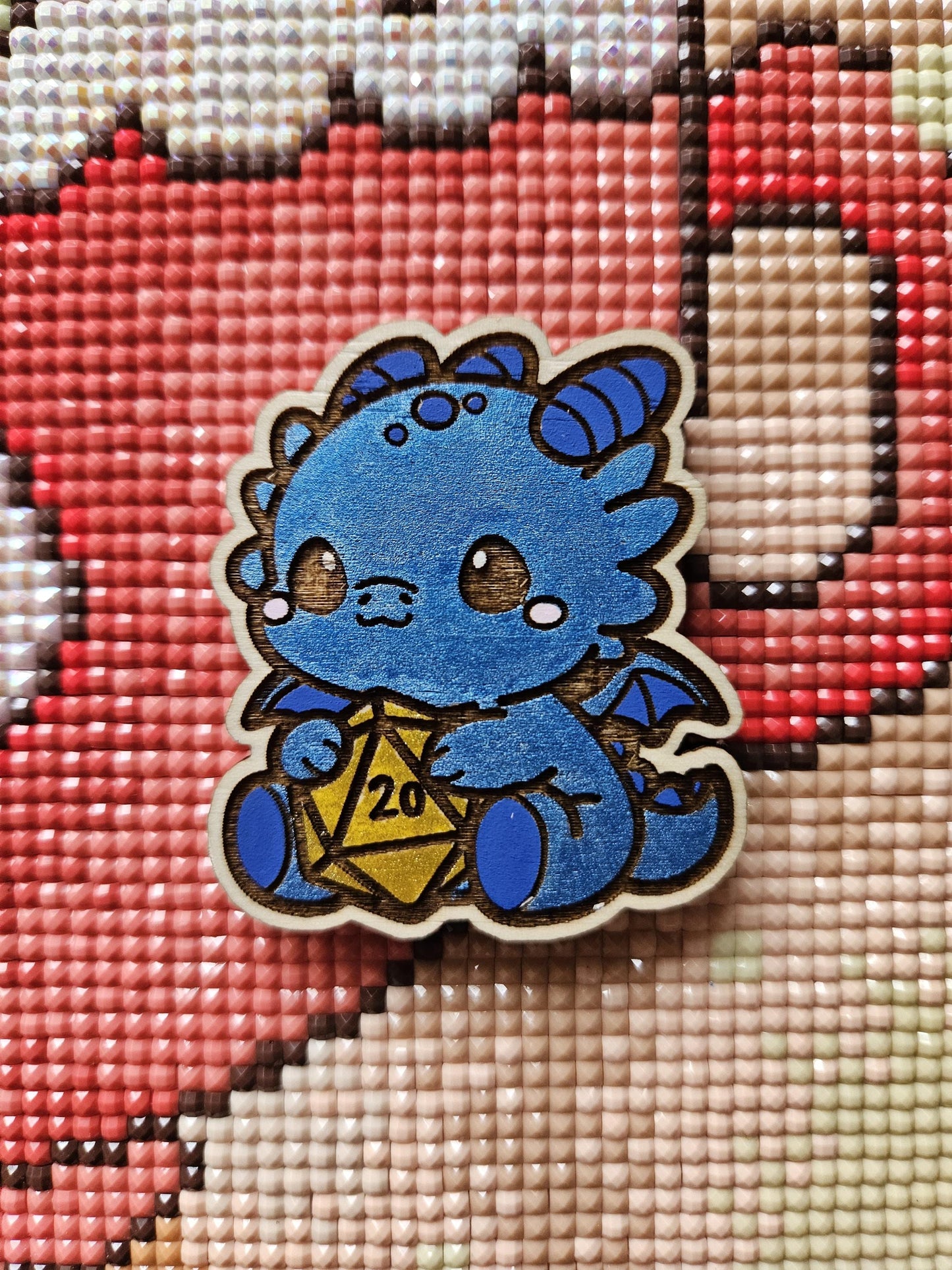 Fourth Wing Sgaeyl Baby Dice Dragon