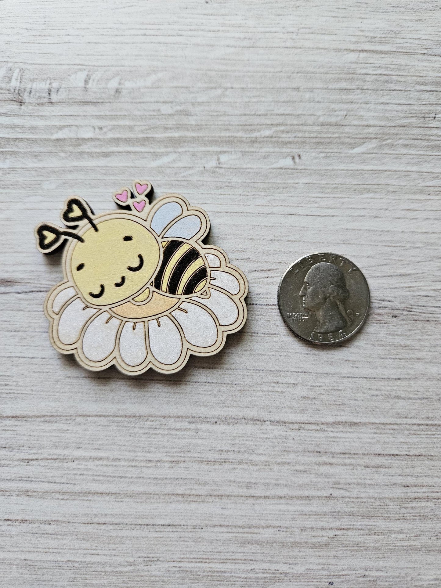 Hand Painted Sleeping Bee