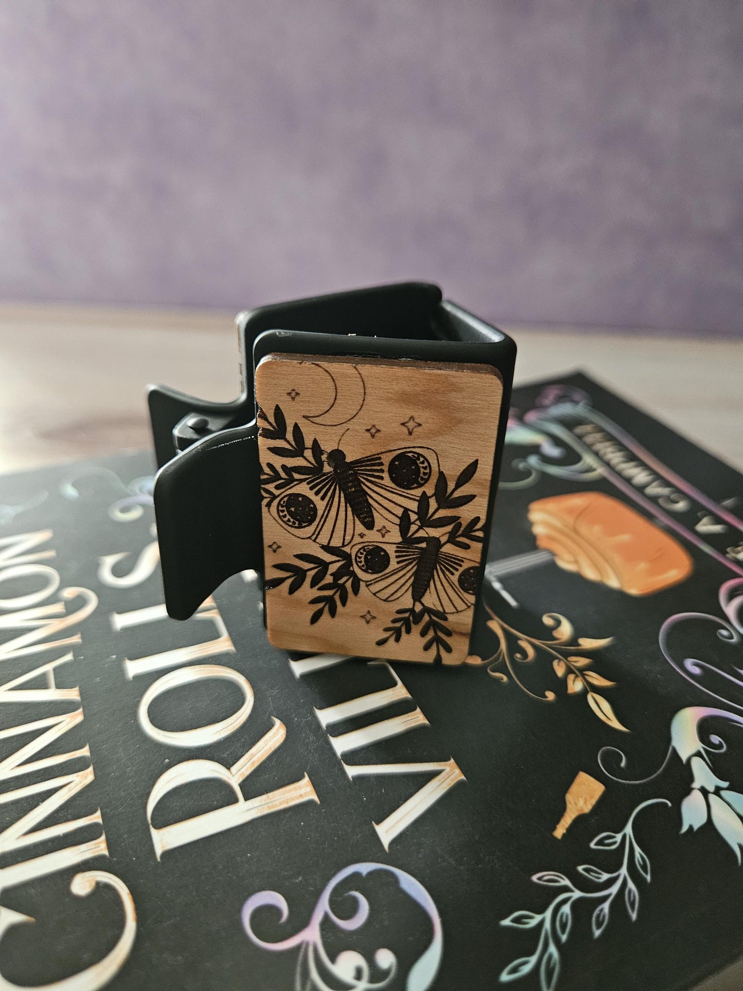 Celestial Moth Duo Hair 2" Claw Clip