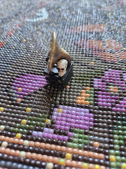 Spooky Classic Phonograph with Spider