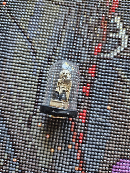 Book and Skull Terrarium