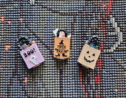 Adorable Trick or Treat Bag Halloween Figure