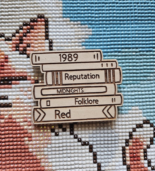 Taylor Swift Eras Tour Album Stack Cover Needle Minder